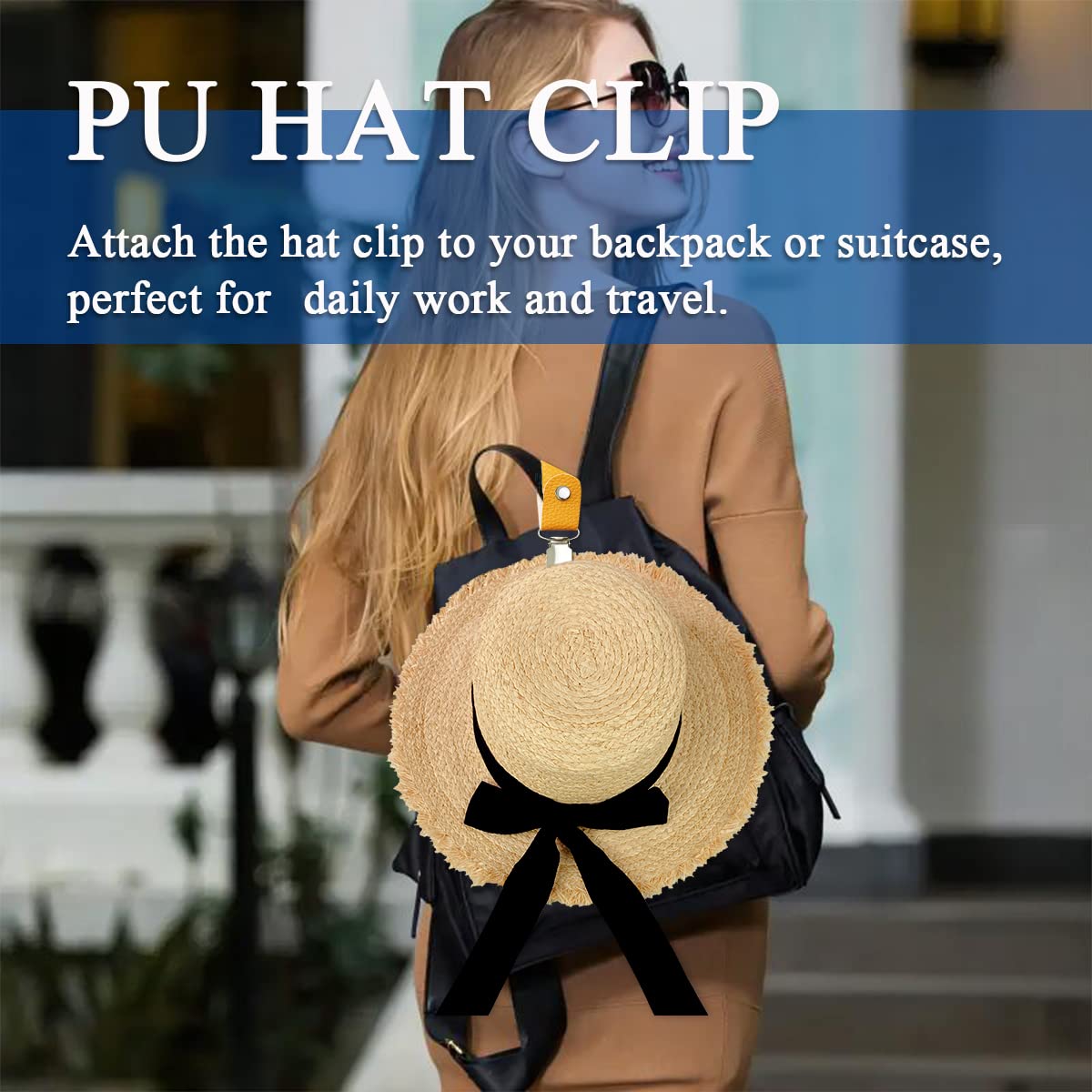 Hoedclip van PU-leer voor op r - Men'S Accessories Travel Bag recensie en prijs