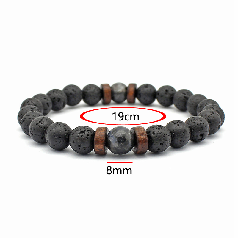Handgemaakte elastische 8mm vu - Bracelet Beaded Men recensie en prijs